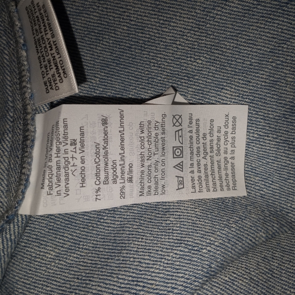 MADEWELL Dress Swing Denim 2X - Picture 10 of 11